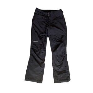 Marmot Womens MemBrain Insulated Ski Snow Pant Size S Black Waterproof Snowboard